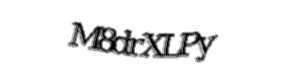 Security check image, please type the characters shown