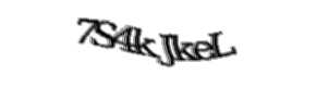 Security check image, please type the characters shown