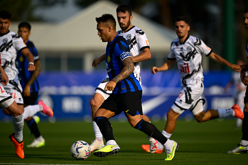 Lugano, Switzerland. 12 July 2022. Joaquin Correa of FC Internazionale in  action during the pre-season friendly football match between FC Lugano and  FC Internazionale. FC Internazionale won 4-1 over FC Lugano. Credit