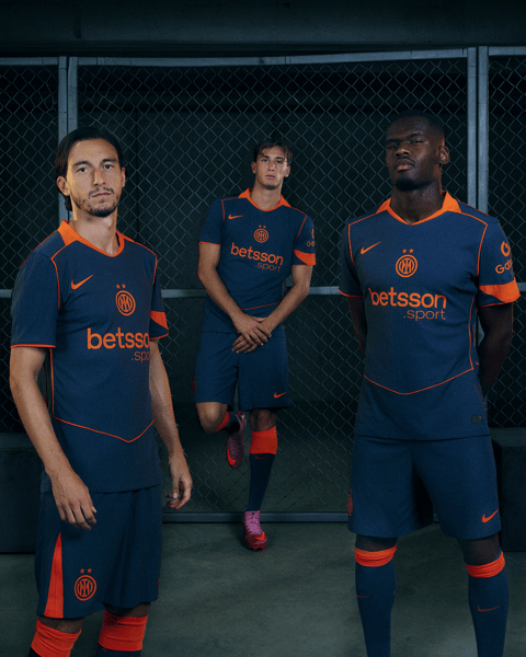 Inter and Nike unveil Total 90-inspired Third Kit for 25/26 season