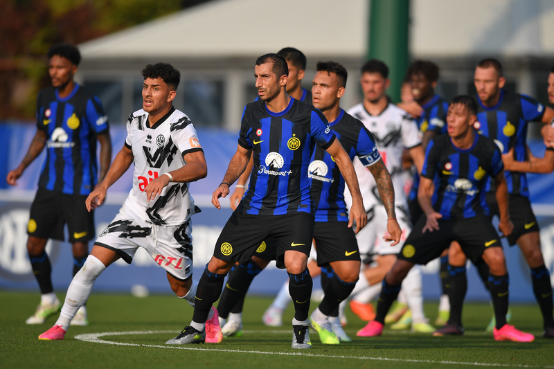 Lugano, Switzerland. 12 July 2022. Joaquin Correa of FC Internazionale in  action during the pre-season friendly football match between FC Lugano and  FC Internazionale. FC Internazionale won 4-1 over FC Lugano. Credit