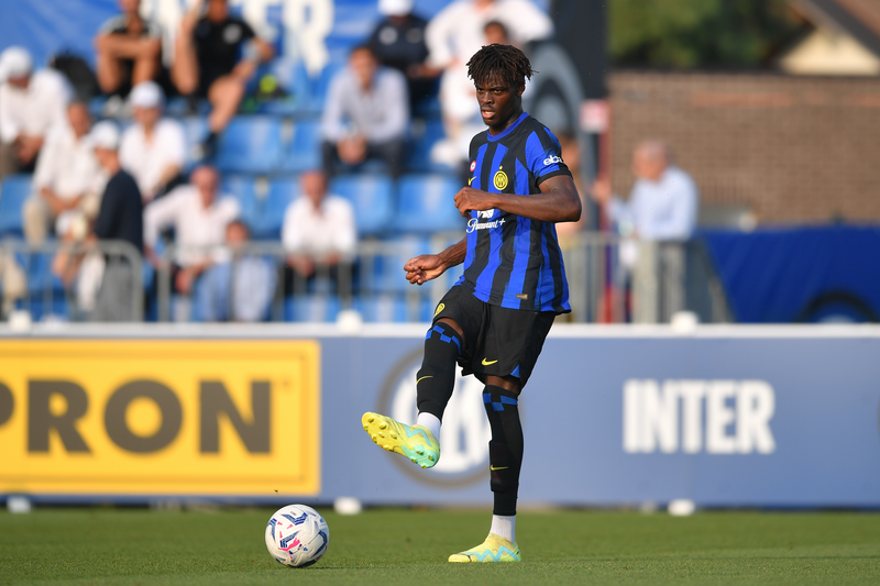 Lugano, Switzerland. 12 July 2022. Joaquin Correa of FC Internazionale in  action during the pre-season friendly football match between FC Lugano and  FC Internazionale. FC Internazionale won 4-1 over FC Lugano. Credit