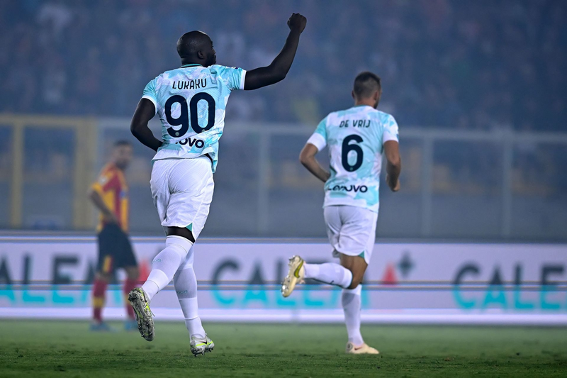 Francesco Di Mariano (US Lecce) celebrates for the championship