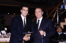 Photo Souvenir Inter Football Club - 7 Luglio 1985 - Fanna, Altobelli, Tardelli, Pellegrini