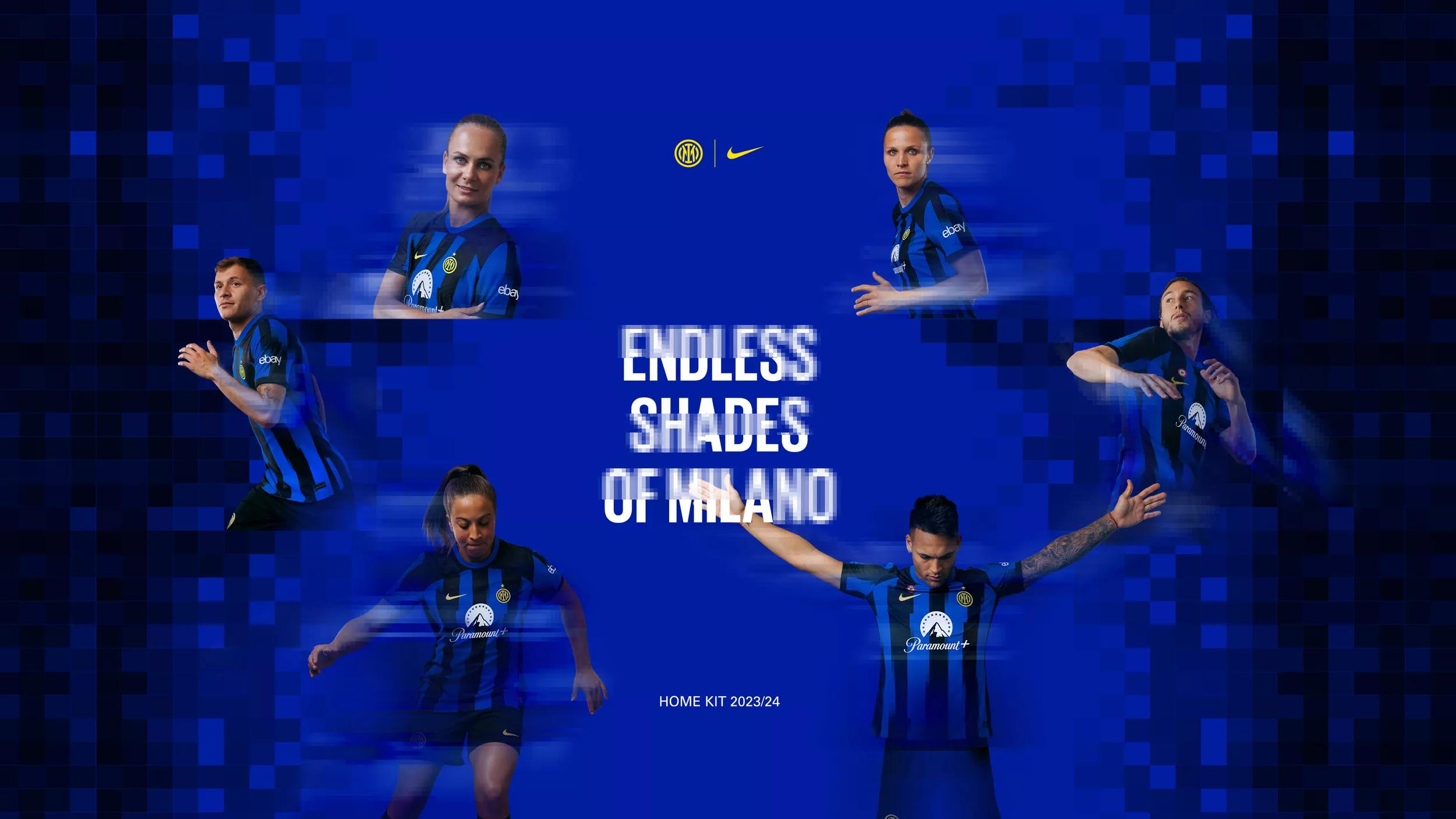 Inter x Nike all 23/24 season kits