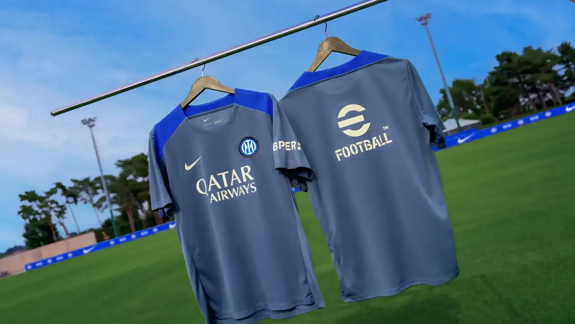 Qatar Airways is now the Official Main Training Kit Partner of the Italian Serie A Champions | Inter.it