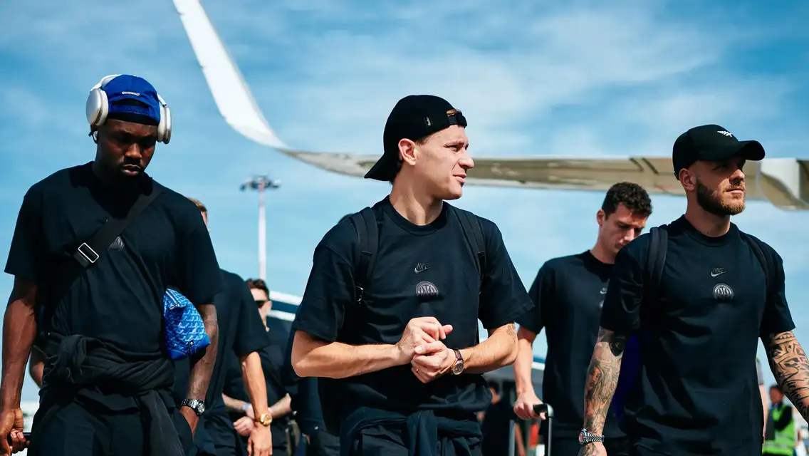 Inter on their travels ahead of the final
