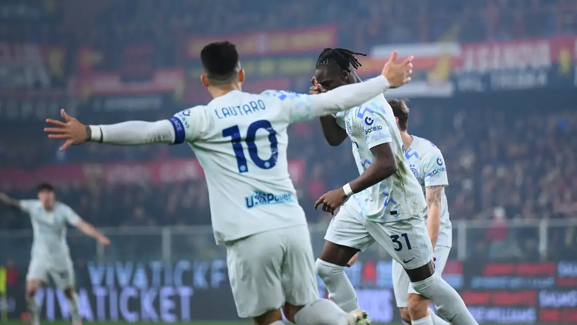 Genoa-Inter 1-2, Bisseck e Lautaro spingono i nerazzurri in testa alla ...