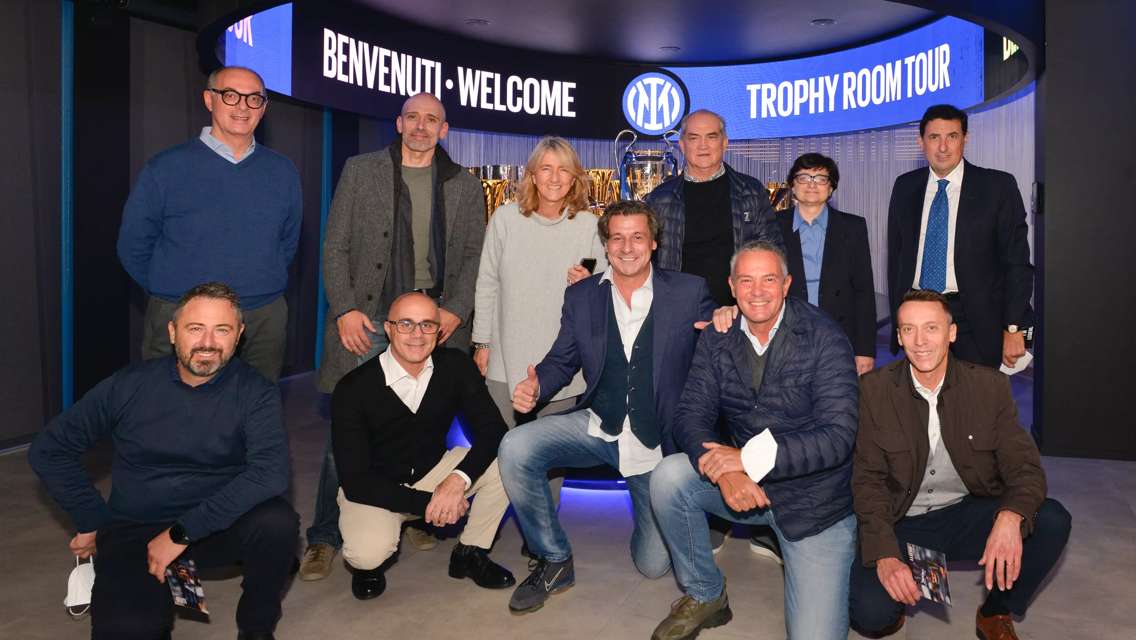 Trophy Room Tour: Nerazzurri Partners Visit Inter Hq 