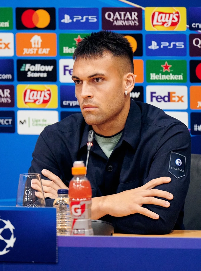 Lautaro Martinez in the Press Conference - sportzpoint.com