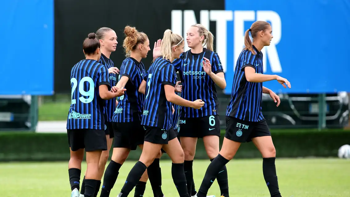 Women, Inter score five in the friendly against Rangers