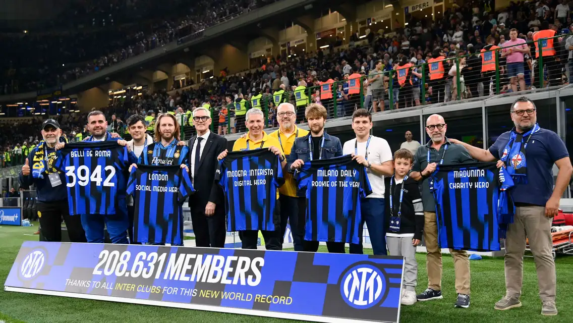 Inter Club, record and emotions: a photogallery | Inter.it