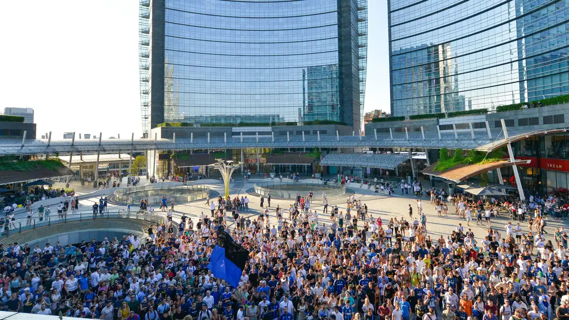 Inter at the Nike HQ in Porta Nuova on Thursday 21 at 16:00 CEST