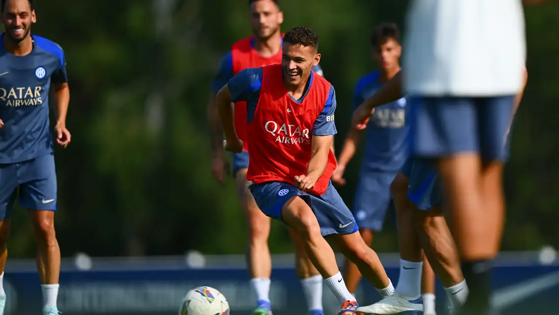 Gym, pitch, and players coming back: the training of the Nerazzurri