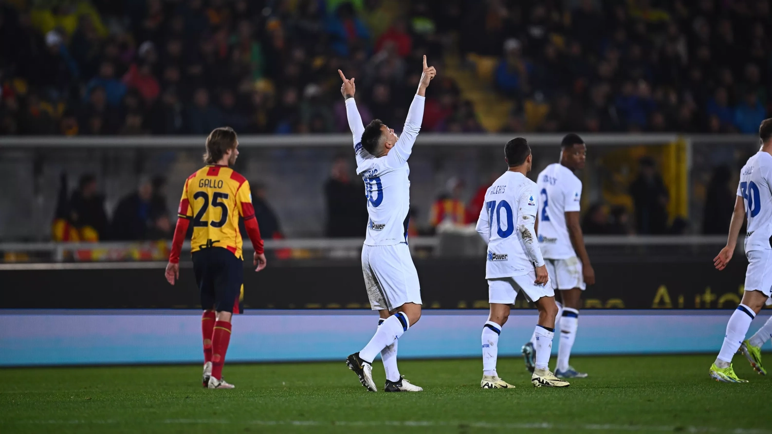 Lautaro Martinez menjadi pemain asing ketiga yang mencetak 100 gol untuk Inter Milan