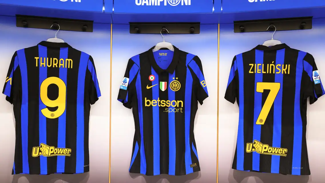 MILAN, ITALY - AUGUST 22: General view around the dressing room ahead of the Serie A match between FC Internazionale and AC