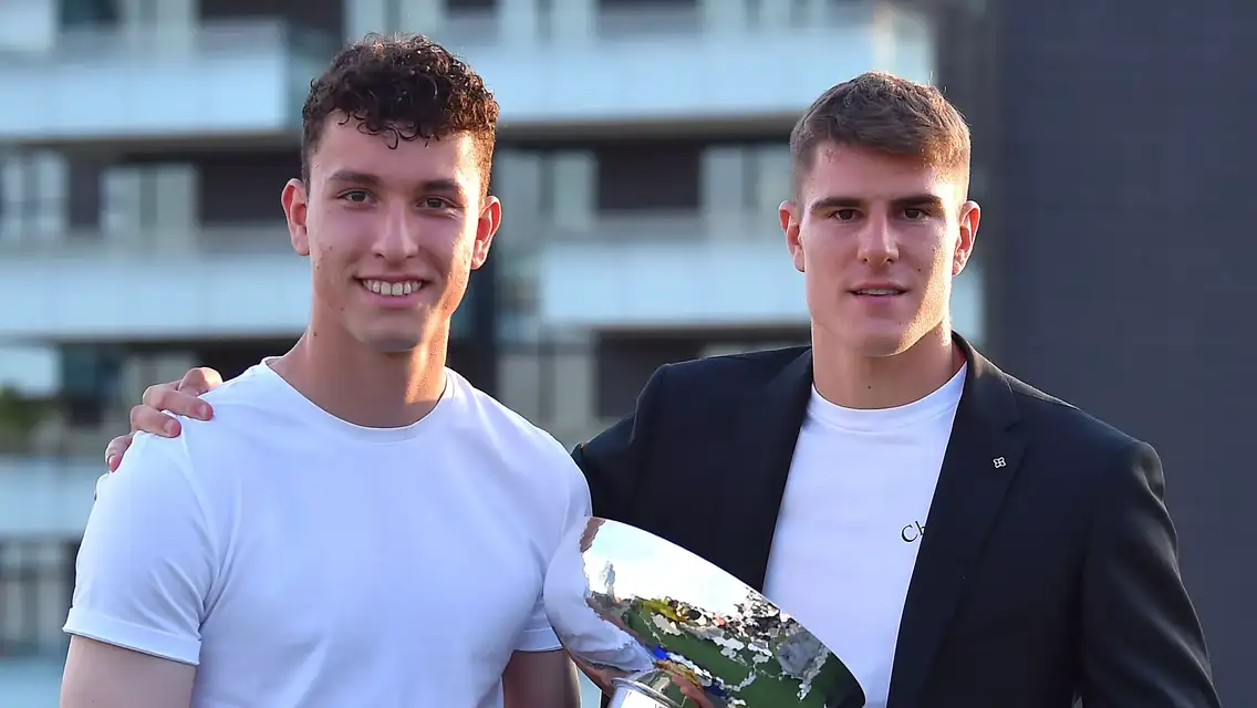 Andrea Moretti e William Rovida alla Pro Patria
