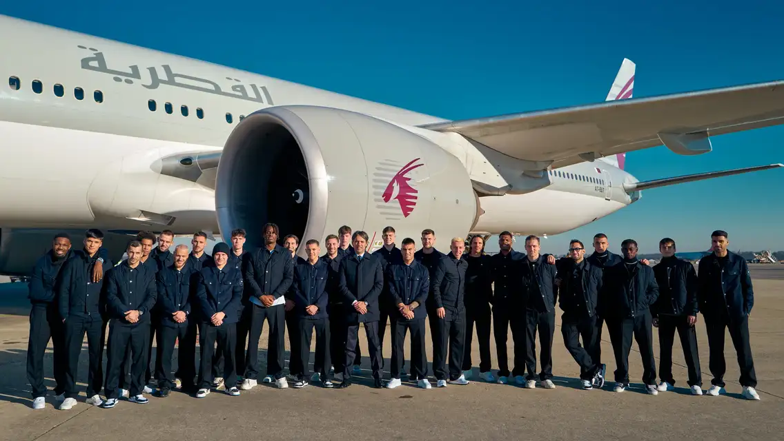 Inter fly to Riyadh with Qatar Airways