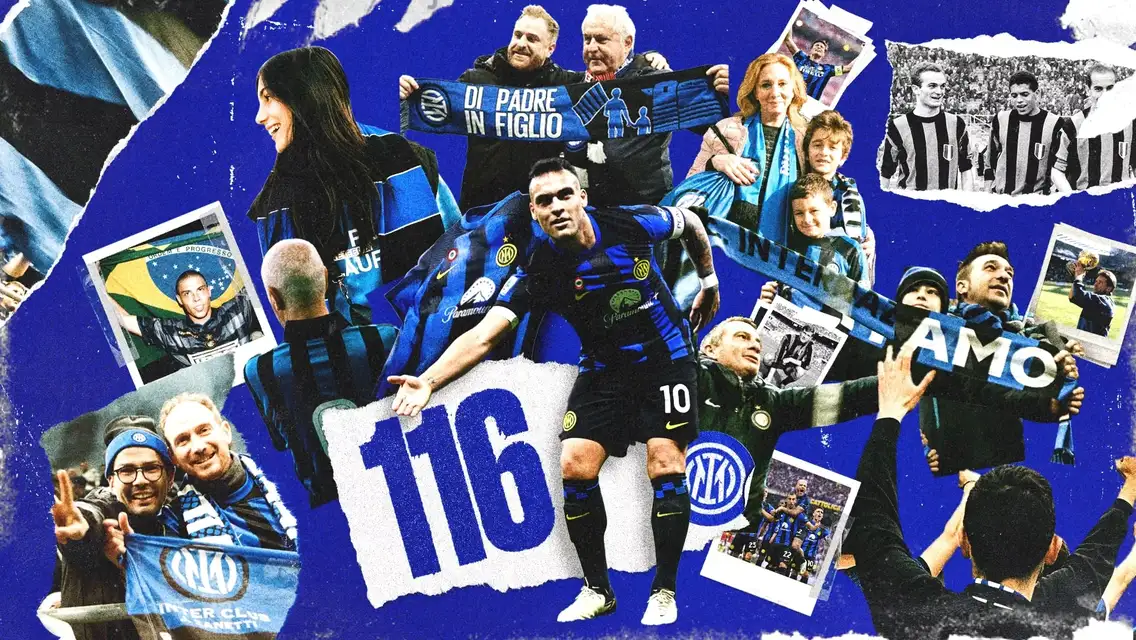 Inter 116: our life, just for you